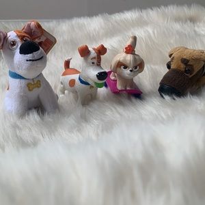 Doggies lover bundle 4 pc McDonald happy meal collection secret life of pets
